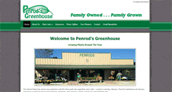 Desktop Screenshot of penrodsgreenhouse.com